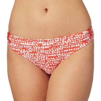 Red spotted bikini bottoms